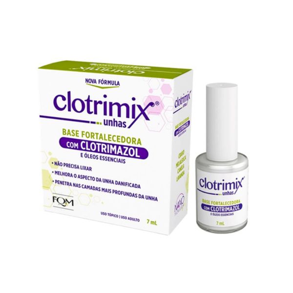 Clotrimix Unhas Base Fortalecedora 7ml
