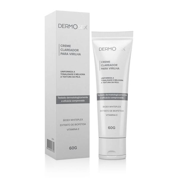 Clareador Íntimo Feminino Fórmula Exclusiva Dermosex 60g