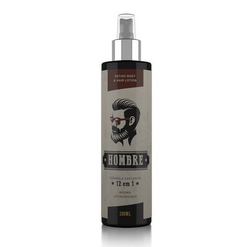 Creme Hidratante Masculino 12 Funções Fórmula Exclusiva Hombre 200ml