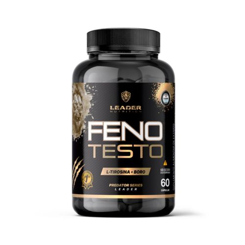 Suplemento em Cápsulas Feno Test Predator Series 60 Caps Leader Nutrition Suplemento em Cápsulas Feno Test Predator Series 60 Caps Leader Nutrition