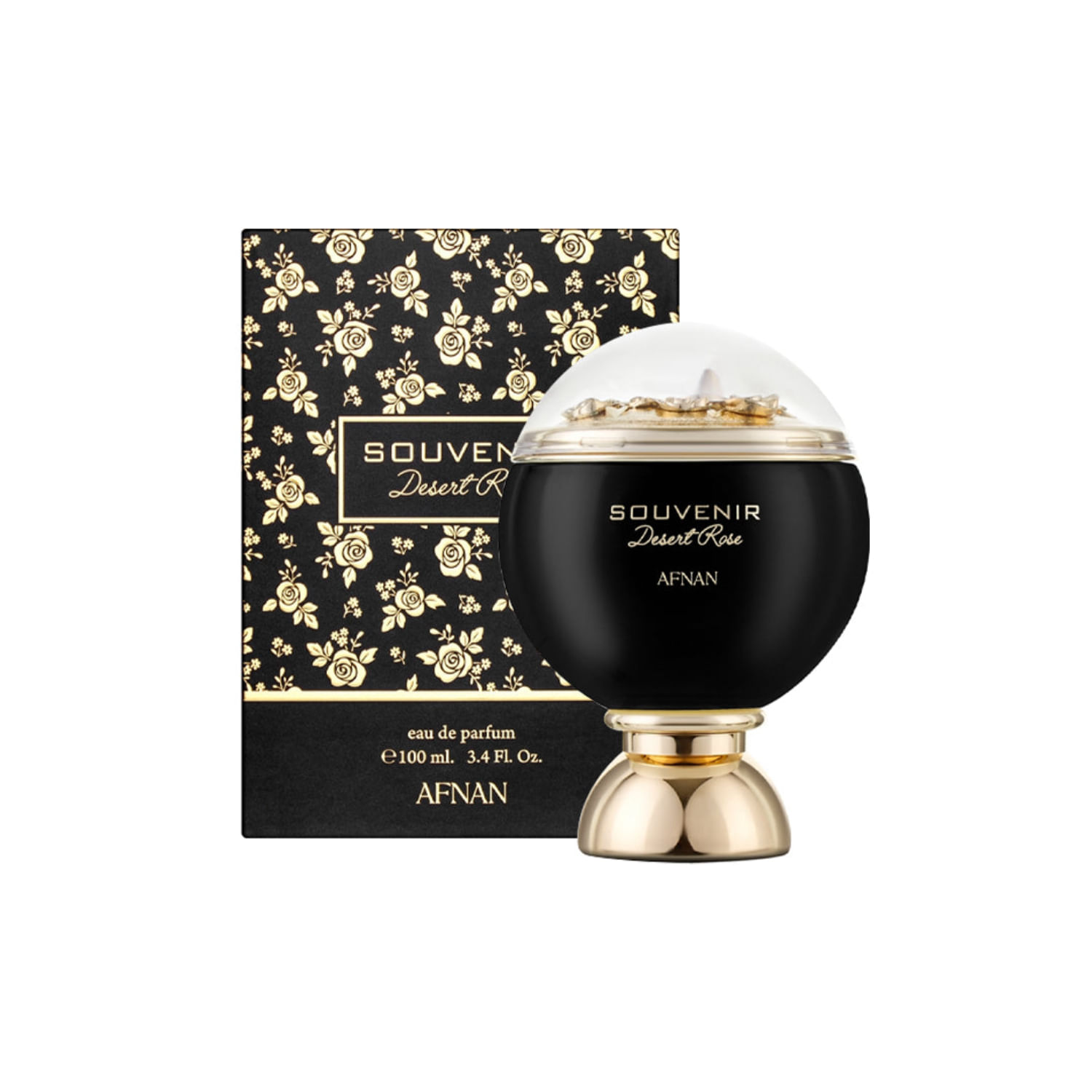 Afnan Souvenir Desert Rose Eau de Parfum Perfume Árabe Feminino 100ml