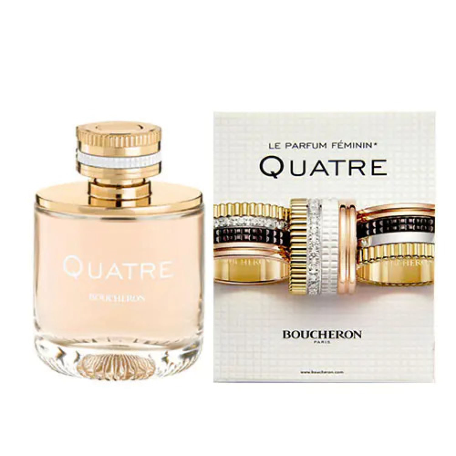 Perfume Boucheron Quatre Pour Feminino Eau de Parfum 100ml