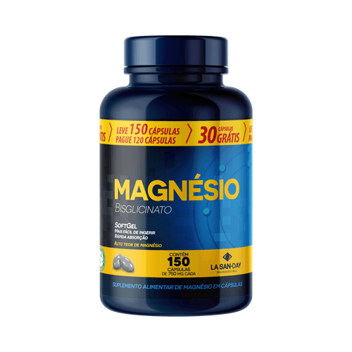 Magnésio Bisglicinato 750mg - 150 Cápsulas Magnésio Bisglicinato 750mg - 150 Cápsulas