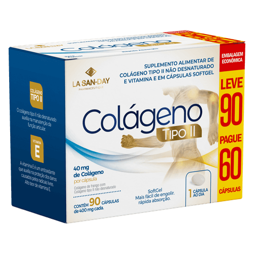 Colágeno Tipo 2 (90 Cápsulas) Colágeno Tipo 2 (90 Cápsulas)