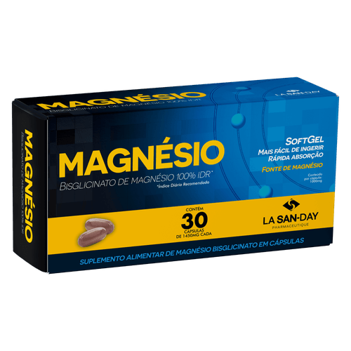 Magnésio Bisglicinato 1000mg - 30 Cápsulas Magnésio Bisglicinato 1000mg - 30 Cápsulas