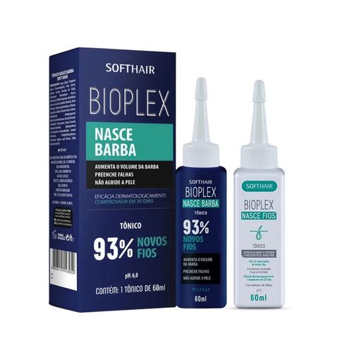 Preenchedor Barba Falhada E Tônico Crescimento Capilar Kit