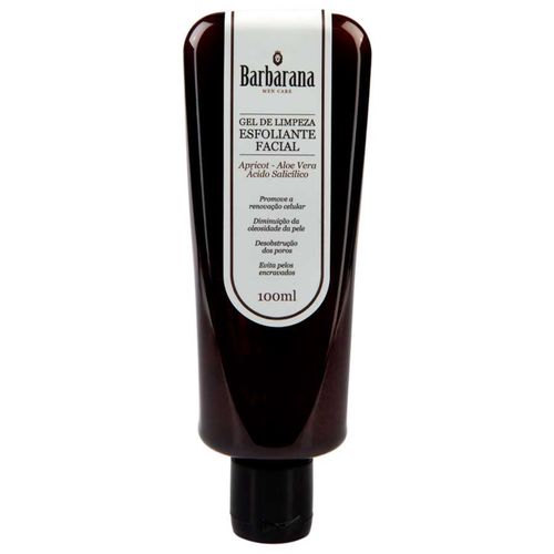 Gel de Limpeza Esfoliante Facial com Aloe Vera 100g Barbarana Gel de Limpeza Esfoliante Facial com Aloe Vera 100g Barbarana