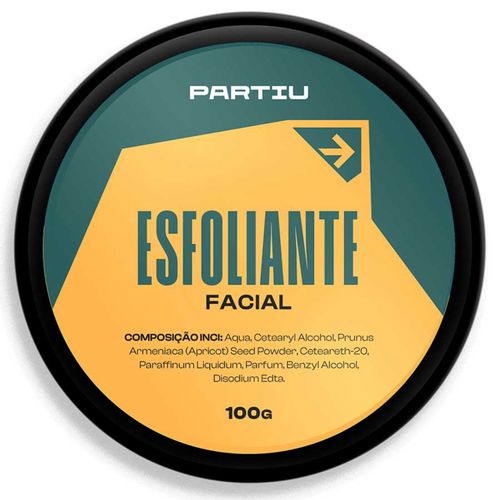 Esfoliante Facial Vigor Caroço de Damasco Antioxidante 100g Partiu