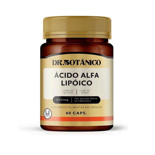 ACIDO ALFA LIPOLICO 600MG 60 CAPS DR. BOTANICO