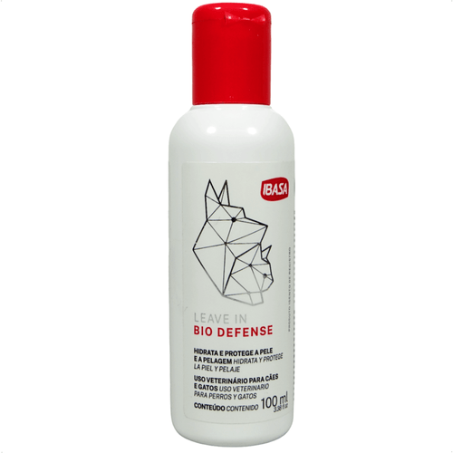 LEAVE IN BIO DEFENSE 100ML PARA CÃES E GATOS IBASA