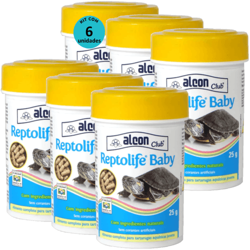 Alcon Club Reptolife Baby 25g Kit Com 6