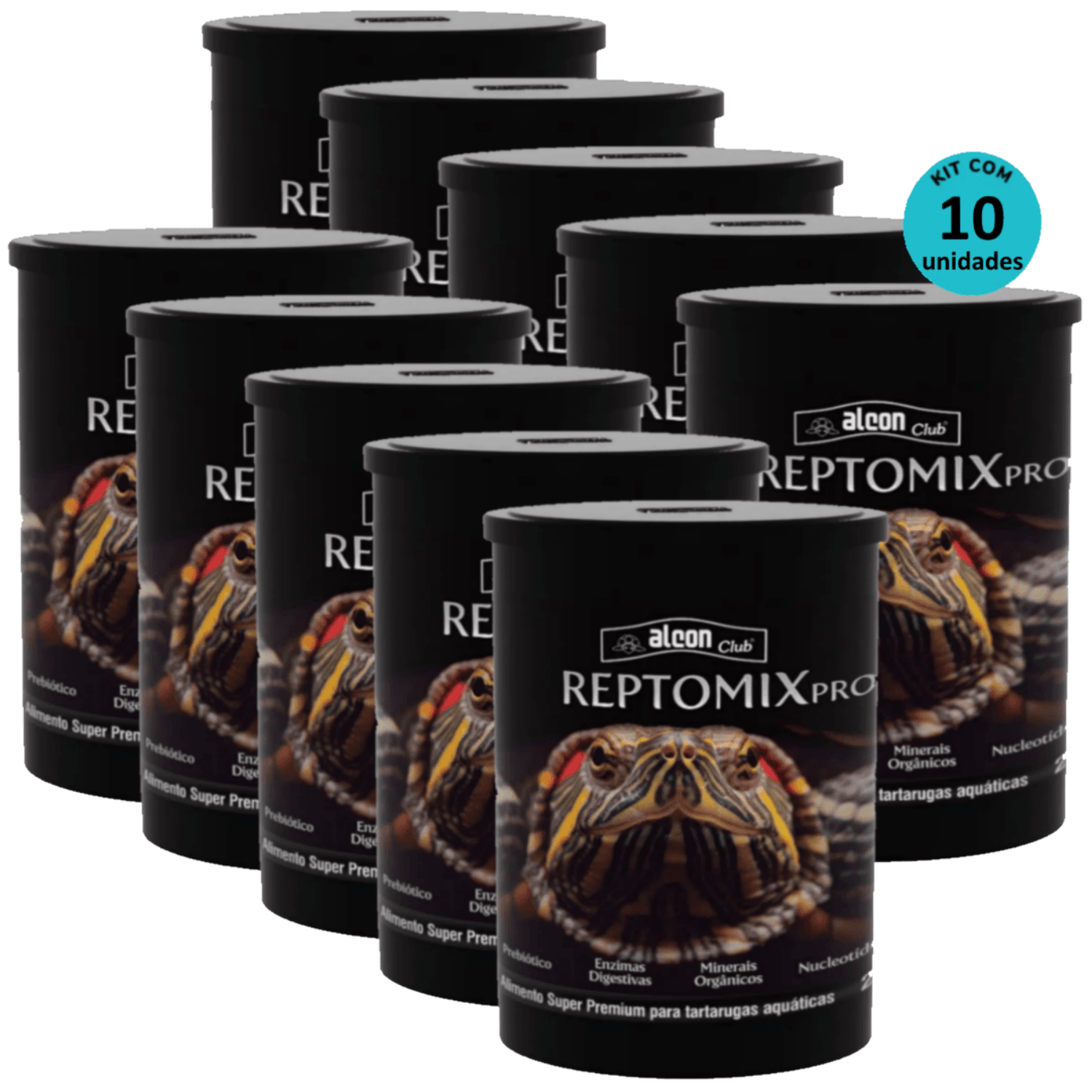 Reptomix Pro 280g Alcon Kit Com 10