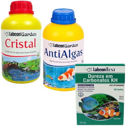 ALCON GARDEN ANTIALGAS 1KG + GARDEN CRISTAL 1L + ALCON KH 1OML ALCON GARDEN ANTIALGAS 1KG + GARDEN CRISTAL 1L + ALCON KH 1OML