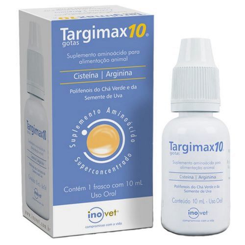 Targimax 10 Suplemento Animal 10ml- Inovet Targimax 10 Suplemento Animal 10ml- Inovet