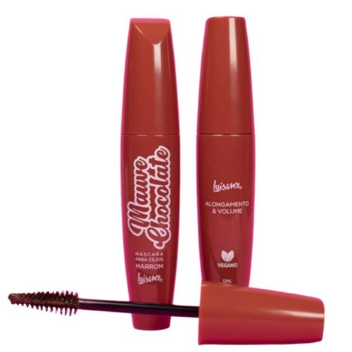 Máscara de Cílios Marrom Mauve Chocolate Luisance 12ml Máscara de Cílios Marrom Mauve Chocolate Luisance 12ml