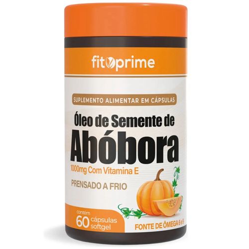 OLEO DE SEMENTE DE ABOBORA 1000MG 60 CAPS FITOPRIME OLEO DE SEMENTE DE ABOBORA 1000MG 60 CAPS FITOPRIME