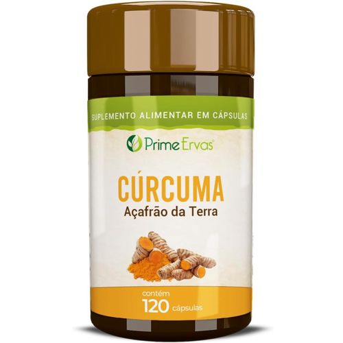 CURCUMA 500MG 120 CAPS PRIME ERVAS CURCUMA 500MG 120 CAPS PRIME ERVAS