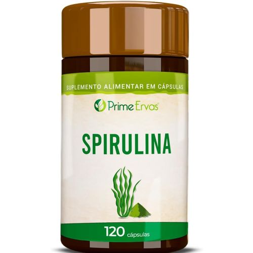 SPIRULINA 500MG 120CPS PRIME ERVAS