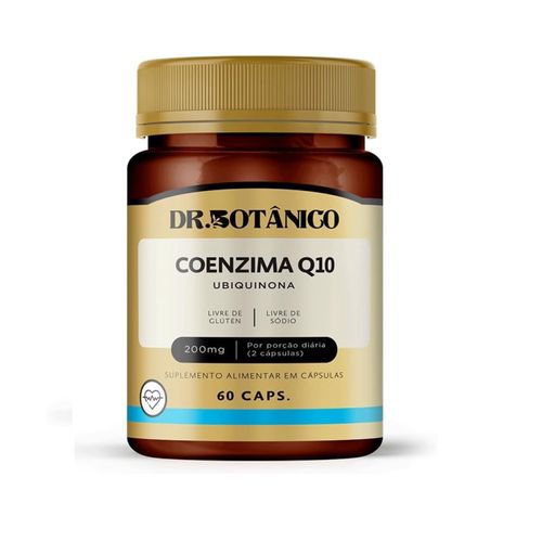 COENZIMA Q10 UBIQUINONA 200MG 60 CAPS DR. BOTANICO COENZIMA Q10 UBIQUINONA 200MG 60 CAPS DR. BOTANICO
