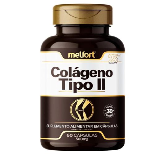 COLAGENO TIPO II 60 CAPS 500MG MELFORT