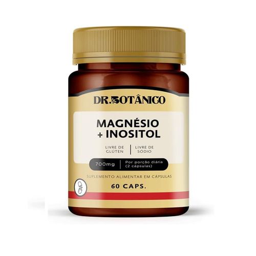MAGNESIO + INOSITOL 700MG 60 CAPS DR. BOTANICO MAGNESIO + INOSITOL 700MG 60 CAPS DR. BOTANICO