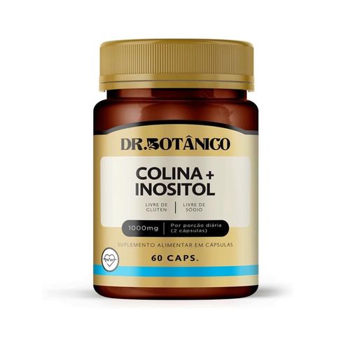 COLINA + INOSITOL 1000MG 60CAPS DR. BOTANICO COLINA + INOSITOL 1000MG 60CAPS DR. BOTANICO