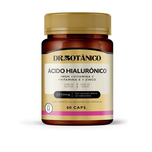 ACIDO HIALURONICO 2000MG 60CAPS DR. BOTANICO ACIDO HIALURONICO 2000MG 60CAPS DR. BOTANICO