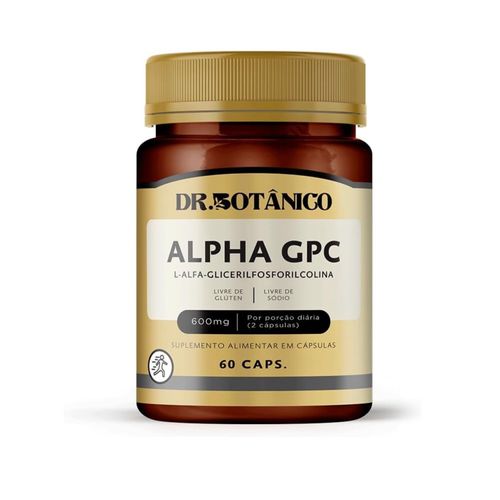 ALPHA GPC 600MG 60CAPS DR. BOTANICO ALPHA GPC 600MG 60CAPS DR. BOTANICO
