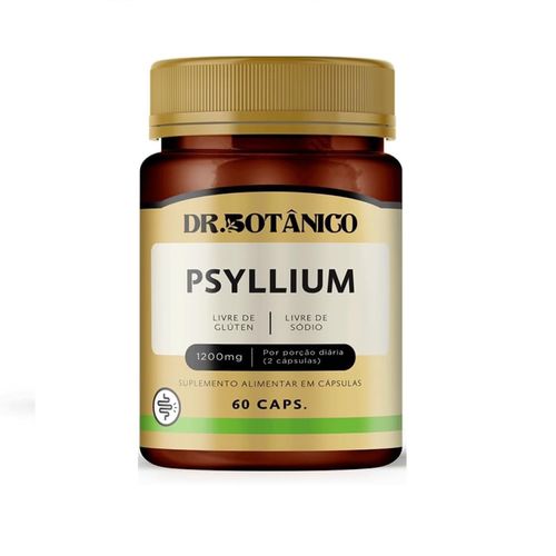 Psyllium 1200Mg 60Caps Dr. Botanico