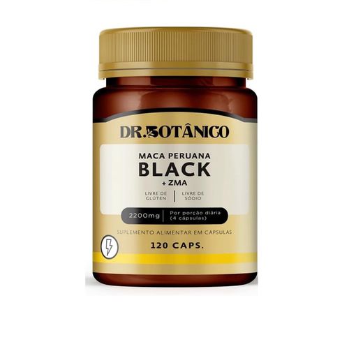 MACA PERUANA BLACK (MACA+ZINCO) 2200MG 120CAPS DR. BOTANICO MACA PERUANA BLACK (MACA+ZINCO) 2200MG 120CAPS DR. BOTANICO