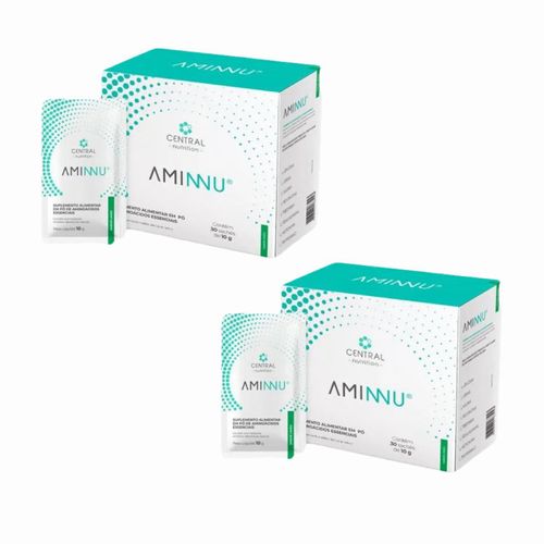 2x Aminnu Limão- 30 Sachês de 10g- Central Nutrition Limão 2x Aminnu Limão- 30 Sachês de 10g- Central Nutrition Limão