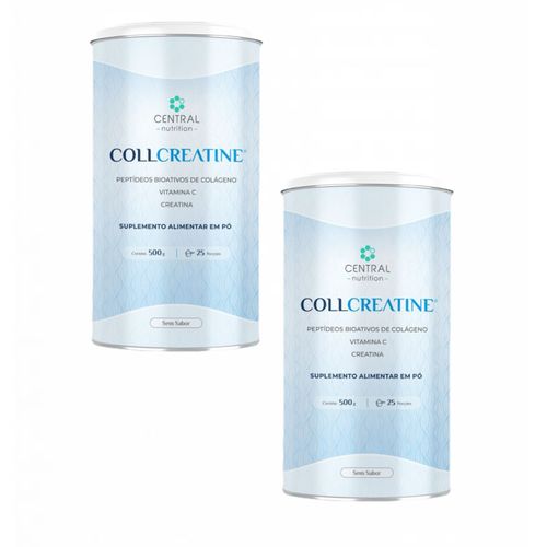 2x Collcreatine - 500g - Central Nutrition - Sem Sabor Sem Sabor 2x Collcreatine - 500g - Central Nutrition - Sem Sabor Sem Sabor