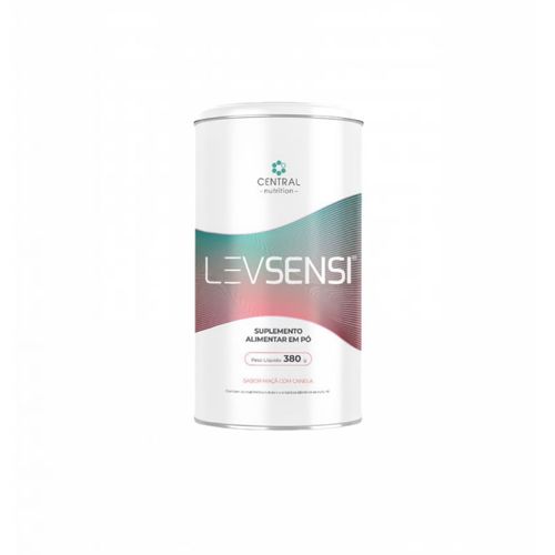 LEVSENSI - Central Nutrition- 380g- Sabor Maçã com Canela Sem Sabor LEVSENSI - Central Nutrition- 380g- Sabor Maçã com Canela Sem Sabor