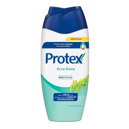 Sabonete Líquido Corporal Protex Antibacteriano Erva Doce 250Ml