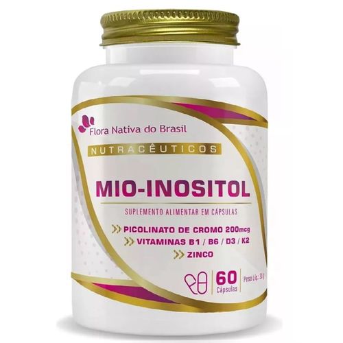 MIO-INOSITOL + ASSOCIACOES 60CPS FLORA NATIVA MIO-INOSITOL + ASSOCIACOES 60CPS FLORA NATIVA