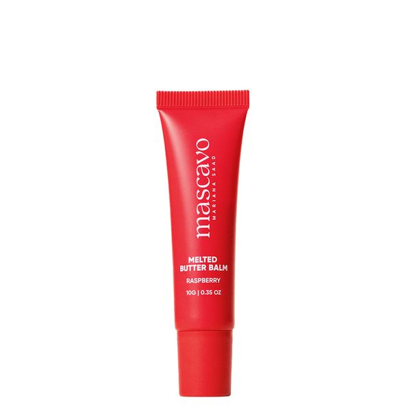 Lip Balm Mascavo Melted Butter Balm Raspberry 10g Raspberry