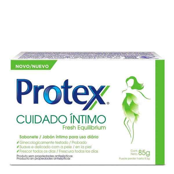 Sabonete em Barra Íntimo Protex Fresh Equilibrium 85g Sabonete Íntimo Barra Protex Fresh Equilibrium 85g