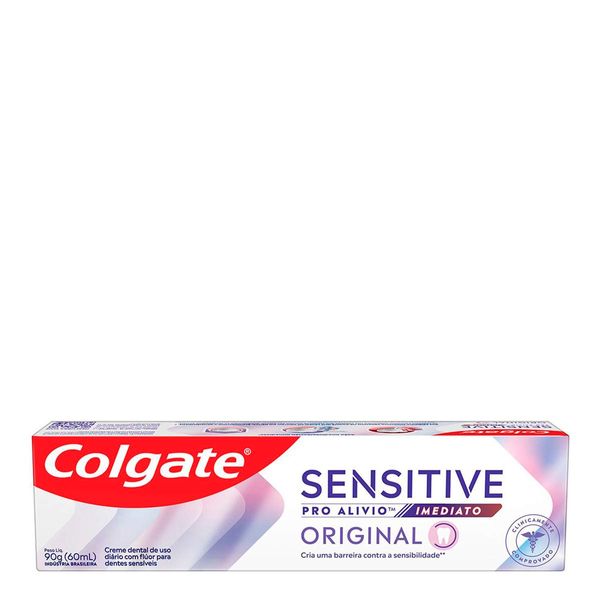 Pasta de Dente Colgate Sensitive Pro Alívio Imediato Original 90g