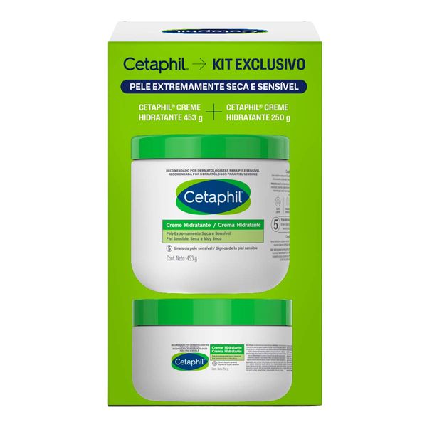 Kit Creme Cetaphil 453g + 250g