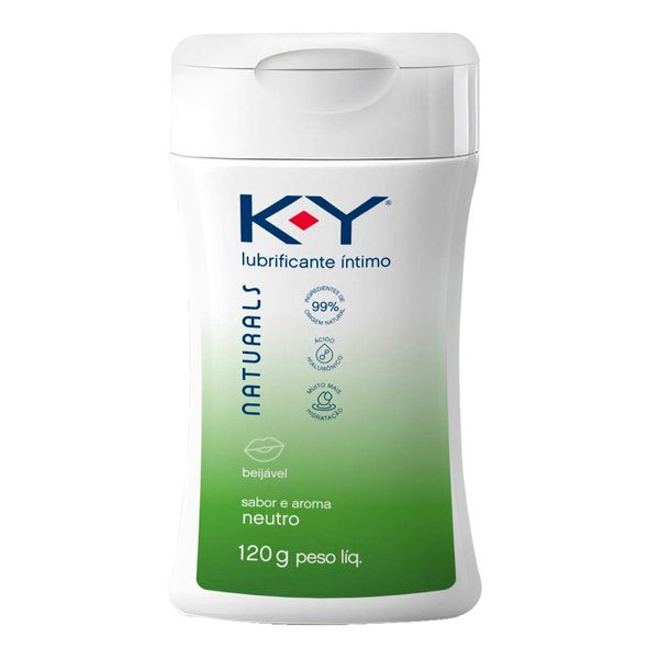 Lubrificante Íntimo KY Naturals Neutro 120g