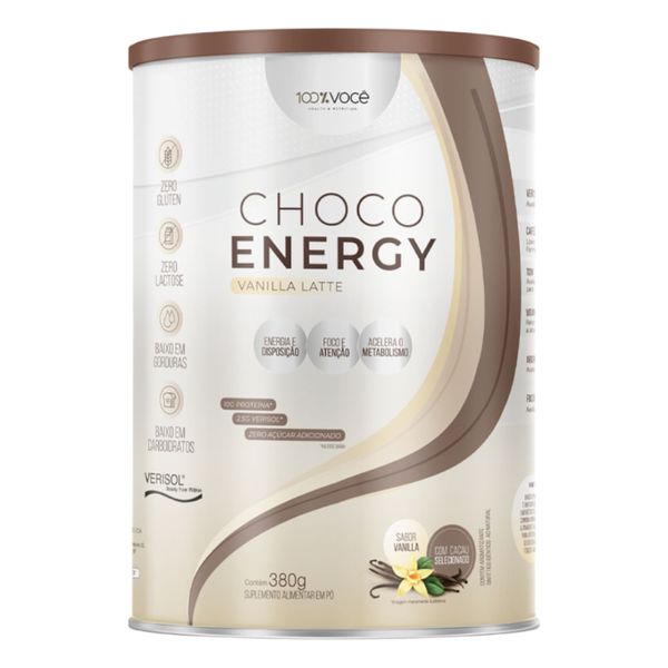 Choco Energy Vanilla 100% Você 380g
