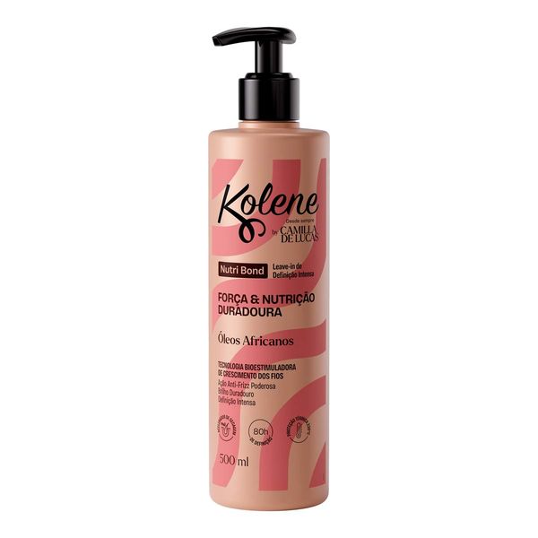 Leave-In Kolene by Camilla de Lucas Nutri Bond Óleos Africanos 500ml