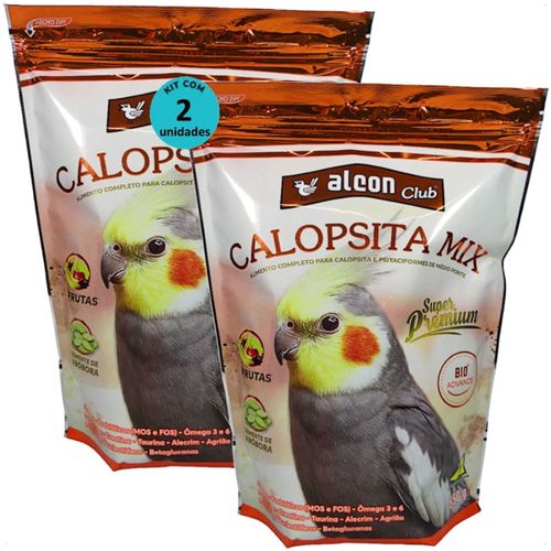ALCON CLUB CALOPSITA MIX 550G KIT COM 2 ALCON CLUB CALOPSITA MIX 550G KIT COM 2