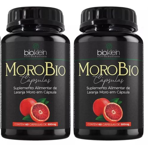 Kit 02 MOROBIO 60 (Extrato de Laranja Moro, Antocianinas) 550mg 60 Caps Bioklein Kit 02 MOROBIO 60 (Extrato de Laranja Moro, Antocianinas) 550mg 60 Caps Bioklein
