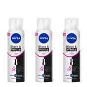 Kit-Nivea-Antitranspirante-Invisible-Black-White-Clear-Aerosol-3-Unidades-de-150ml