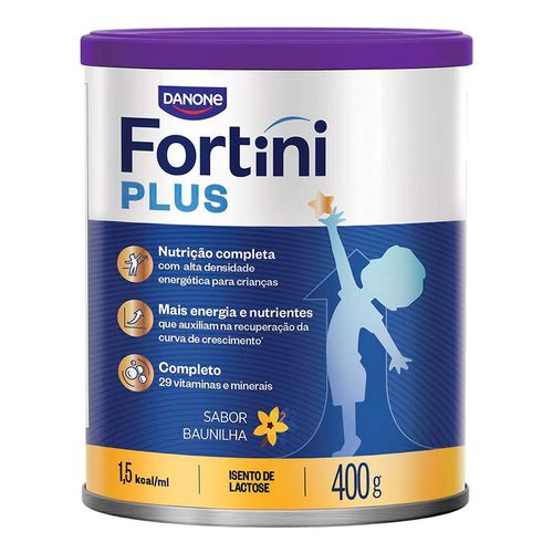 Suplemento Infantil Fortini Plus Baunilha 400G