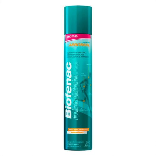 Anti-Inflamatório E Antirreumático Biofenac 11,6Mg/G 60G Aerosol