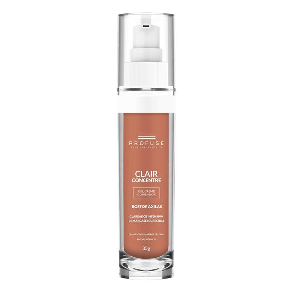 Gel Creme Clareador para Rosto e Axilas Profuse Clair Concentre 30g