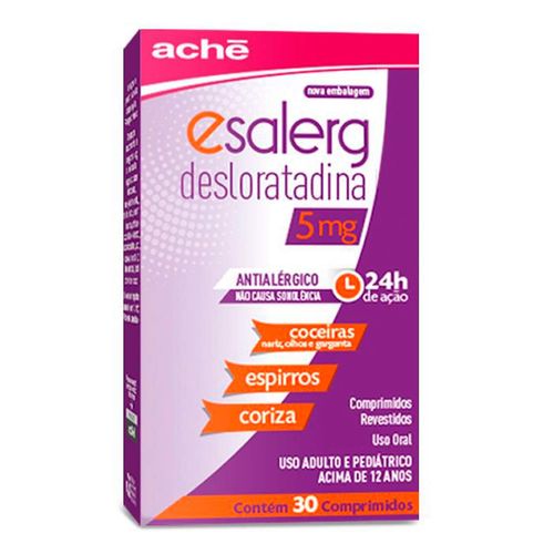 Antialérgico Esalerg 5Mg 30 Comprimidos