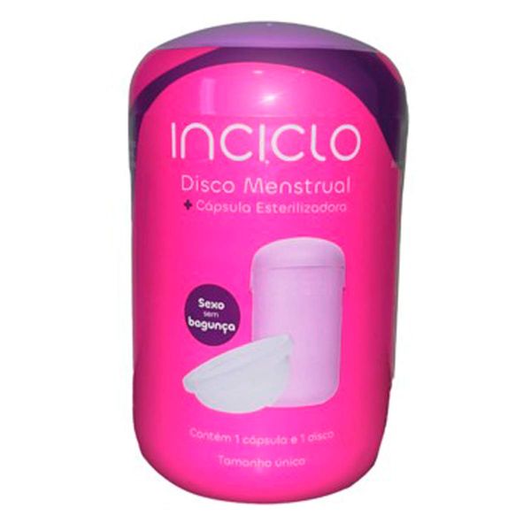 Disco Menstrual Inciclo + Cápsula Esterilizadora
